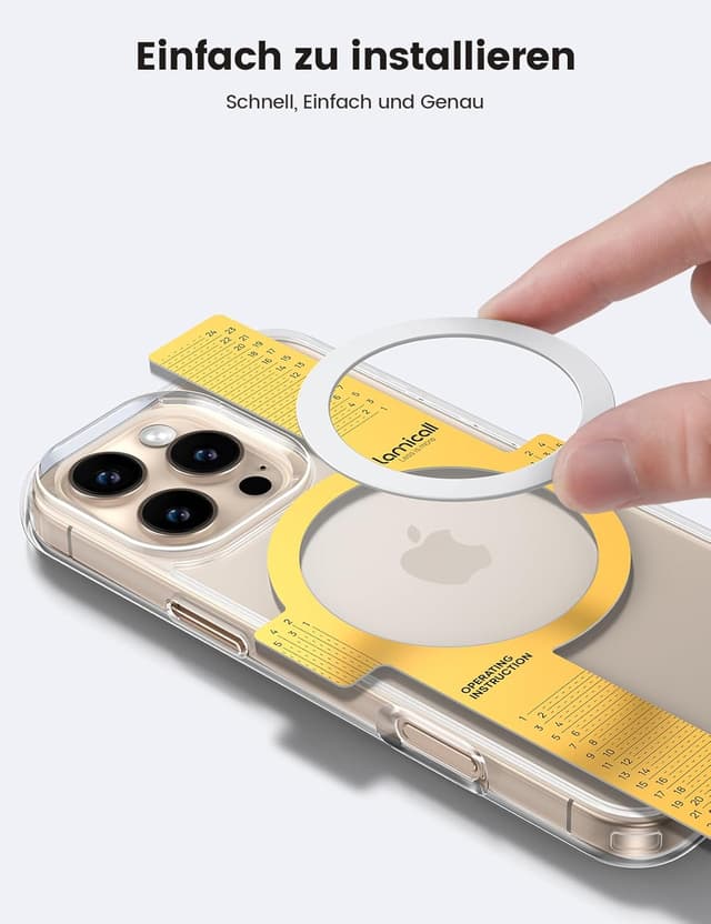 Detalle 1 de Lamicall MagSafe Ring Zubehör 0,5 mm