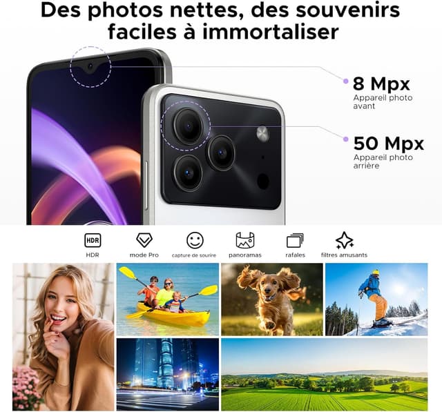 Thumbnail 3 de DOOGEE NOTE56 Plus smartphone 6150 mAh