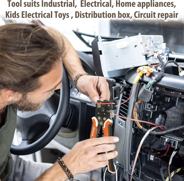 Thumbnail 5 de BOLTWORK 3 in 1 Wire Stripper Tool Heavy Duty đ