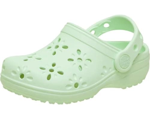 Detalle de Crocs Classic Floral Cut Out Clog T Zuecos Unisex niños 24/25