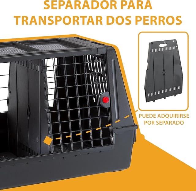 Detalle 1 de Ferplast Atlas Car Scenic 100 transportín para coche L 100×60×66 cm