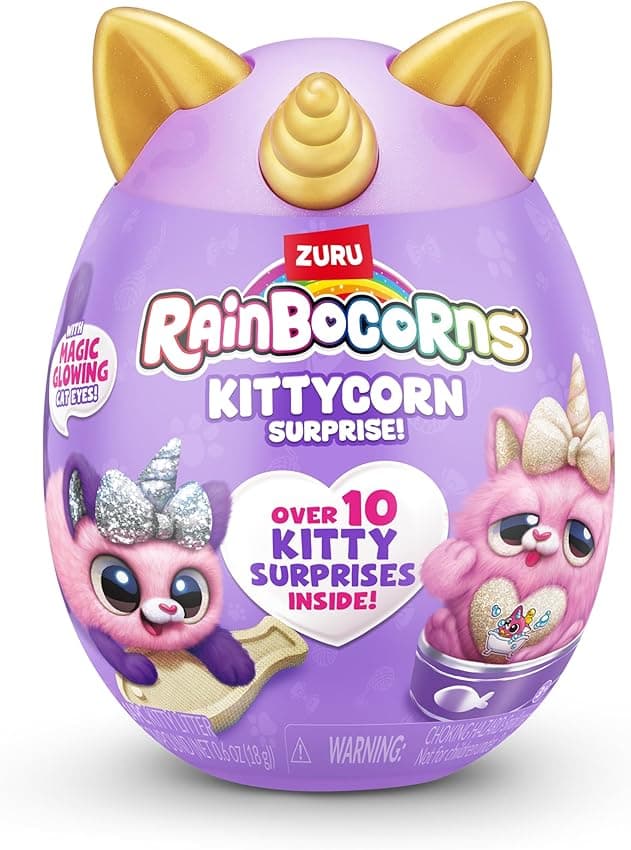 Detalle 2 de Rainbocorns Kittycorn Surprise Series 2 Chai 10 sorpresas