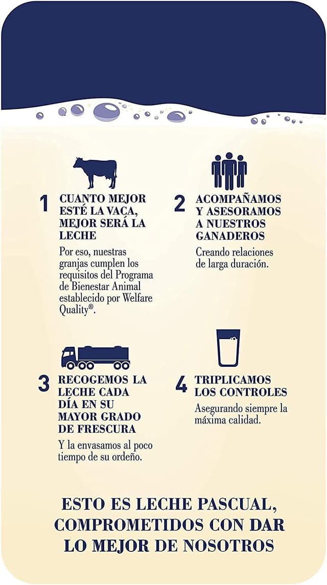 Thumbnail 8 de Leche Pascual Clásica Entera 6x1L 🥛