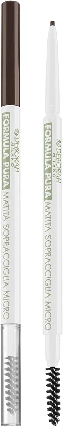 Thumbnail 6 de Deborah Milano Matita Sopracciglia Formula Pura 02 Medium Brown con micro punta