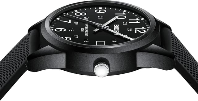 Thumbnail 4 de Herren Analog Quarz Uhr 30m