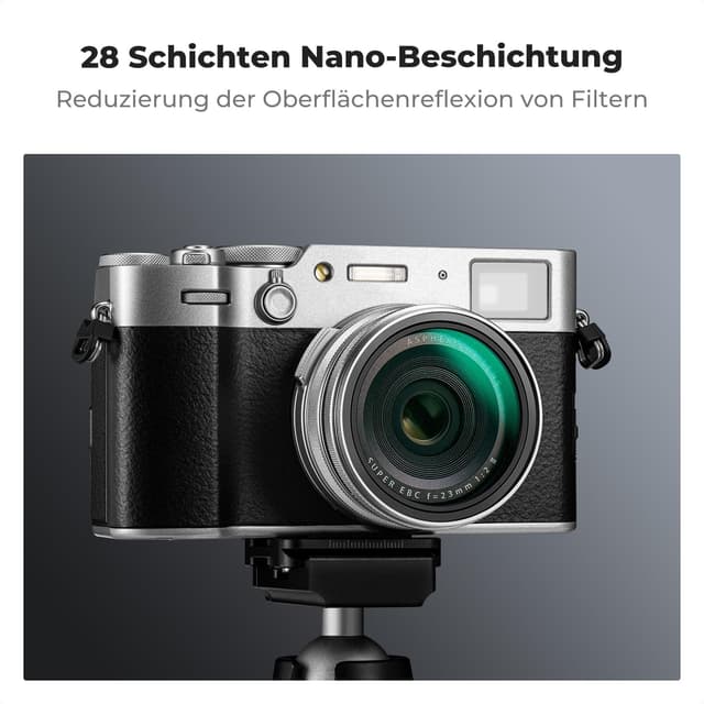 Thumbnail 4 de K&F CONCEPT Black-Mist 1/4 Filter für X100