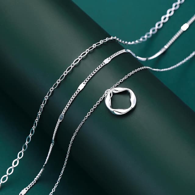 Thumbnail 4 de MOROTOLE mehrreihige Halsketten 925