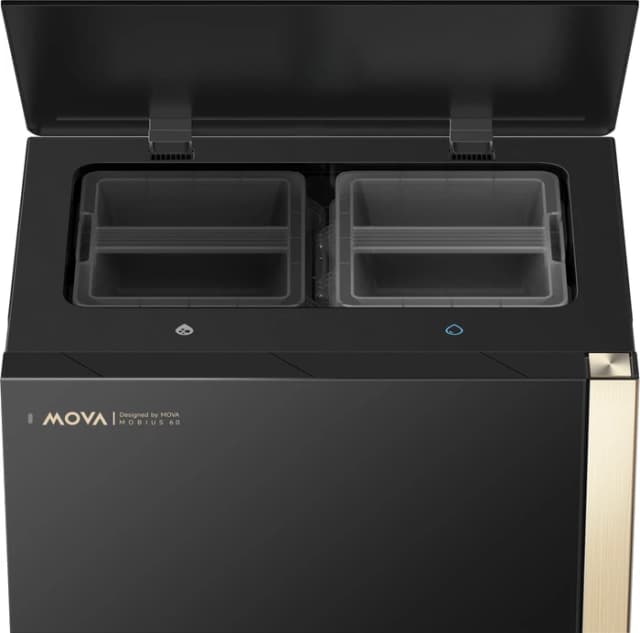 Detalle 2 de Mova V60 Mobius Schwarz Roboterstaubsauger