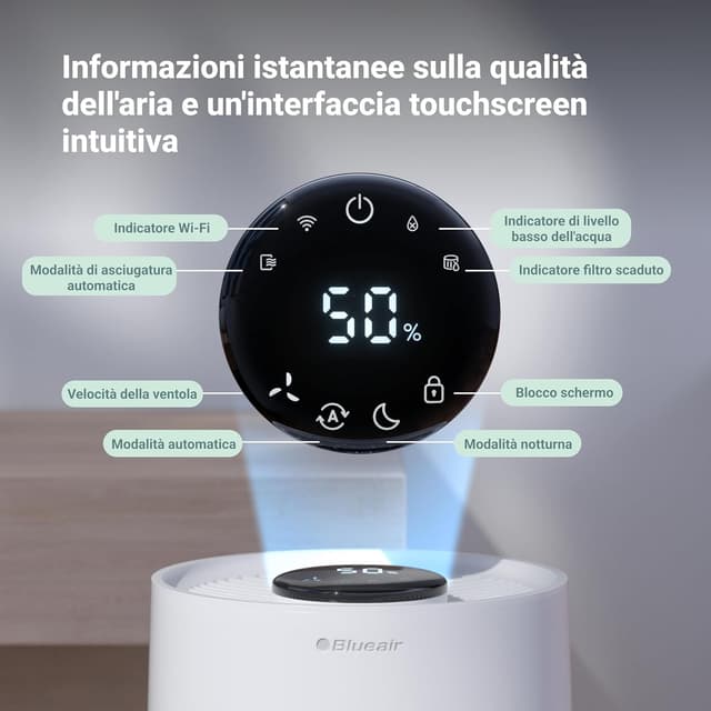 Thumbnail 6 de BLUEAIR Umidificatore Intelligente 3.5 L 💧