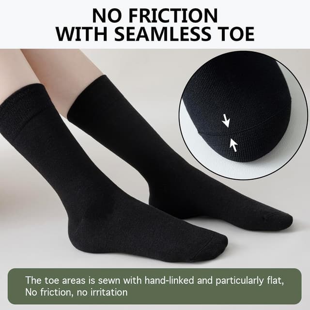 Thumbnail 3 de Niofind bamboo socks for women, 6 pairs