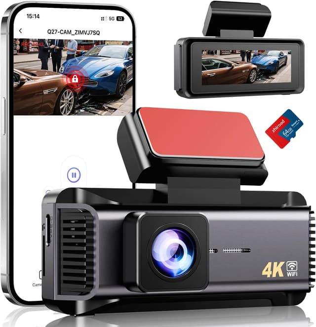 Imagen de Dashcam 4K WiFi con pantalla IPS 2,99 en OfertitasTOP
