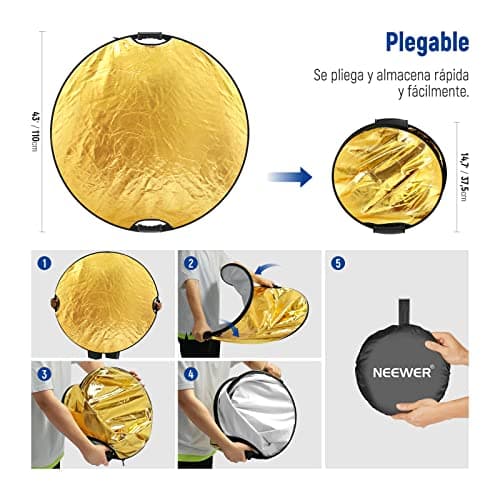 Thumbnail 6 de NEEWER RF-110II reflector 110 cm 5 en 1