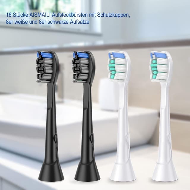 Thumbnail 6 de aismaili Aufsteckbürsten für Philips Sonicare, 16 Stück