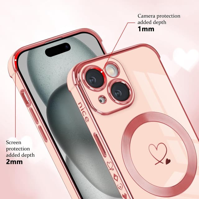 Detalle de Generic iPhone 15 magnetic case