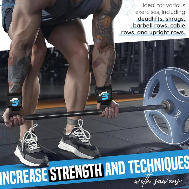 Thumbnail 4 de SAWANS Gewichtheberhaken 8-mm Handgelenkstütze