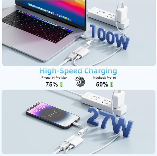 Thumbnail 4 de USB-C Lightning to HDMI Adapter 4K@60Hz