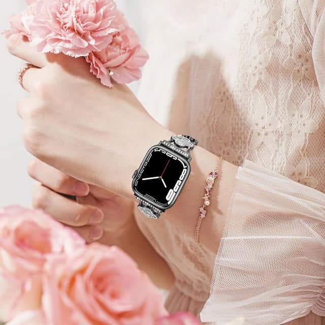 Thumbnail 5 de Tasikar Bling Diamond Apple Watch strap 44mm