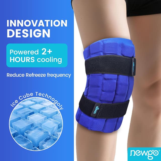 Detalle 2 de NEWGO Knie Kühlbandag Kühlbandage Knie 2 Std