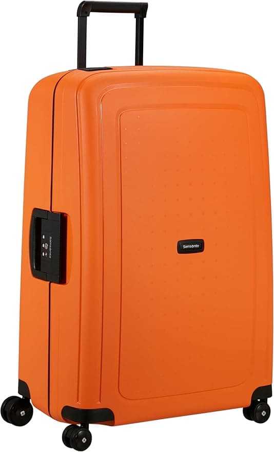 Detalle de Samsonite S'Cure Spinner L Maleta Naranja 75cm ✈