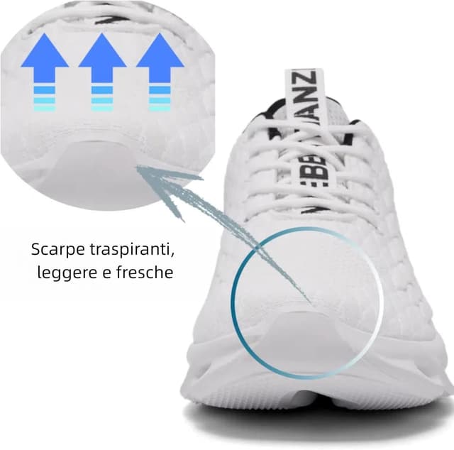 Thumbnail 2 de TIANZEBEN Herren Laufschuh atmungsaktiv