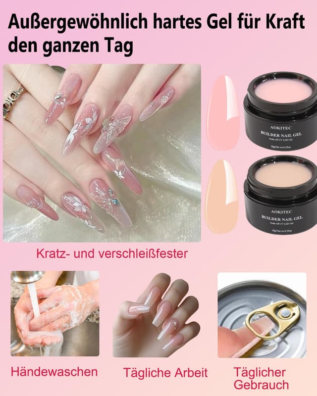 Thumbnail 3 de Aokitec Builder Gel Set 100 Formen đ