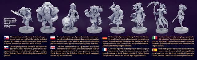 Thumbnail 1 de Albi Karak Regent 15829 Expansion Miniature Set 🎲