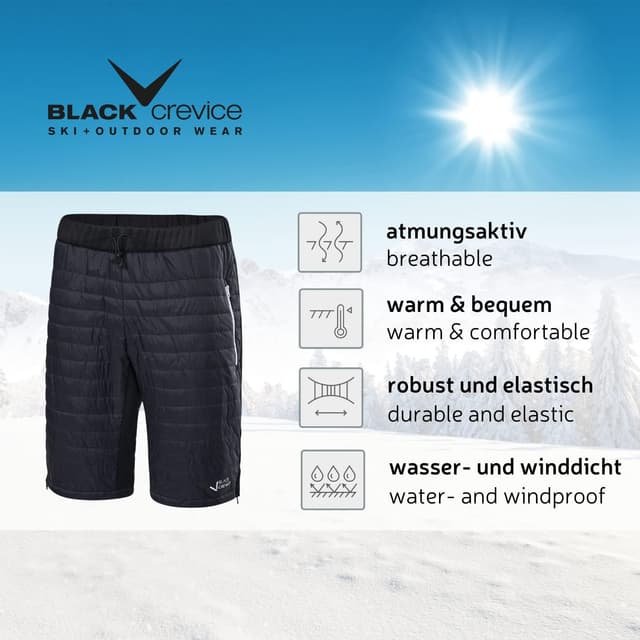 Thumbnail 1 de Black Crevice Pantalon Isolé Homme respirant