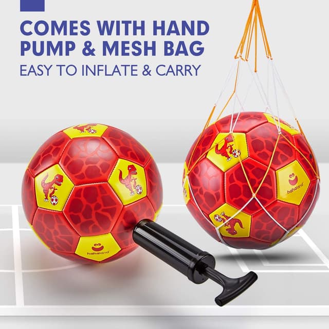 Detalle de hahaland Size 3 Soccer Ball for Kids