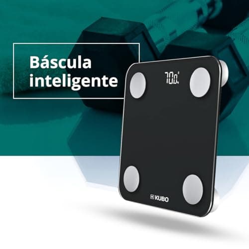 Thumbnail 1 de Kubo Báscula Inteligente: 13 Análisis, Registro 10 Usuarios 📊