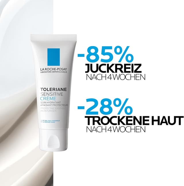 Detalle de La Roche Posay Toleriane Dermallergo crema lenitiva per pelli a tendenza allergica, 40 ml