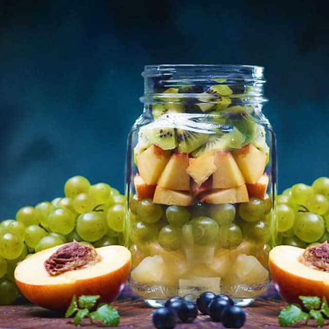 Thumbnail 6 de Showvigor 2-Pack Regular Mouth Mason Jars (16oz) with Airtight Lids for Canning, Meal Prep & Preserving