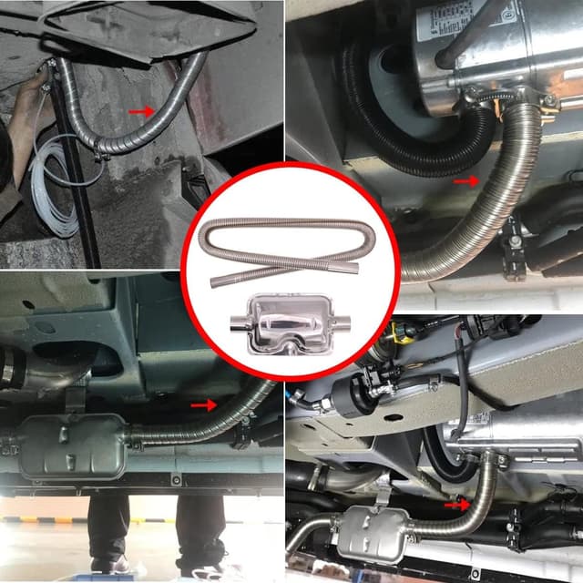 Thumbnail 5 de Casoter 120cm Stainless Exhaust Pipe Set