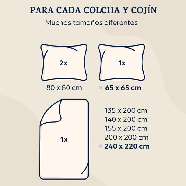 Thumbnail 5 de sleepwise Softwonder 240X220 - Funda de Almohada Suave 💤