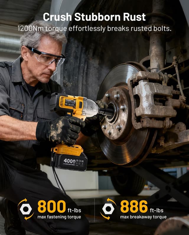 Thumbnail 1 de TaskStar 1/2 Impact Wrench 1200 N·m