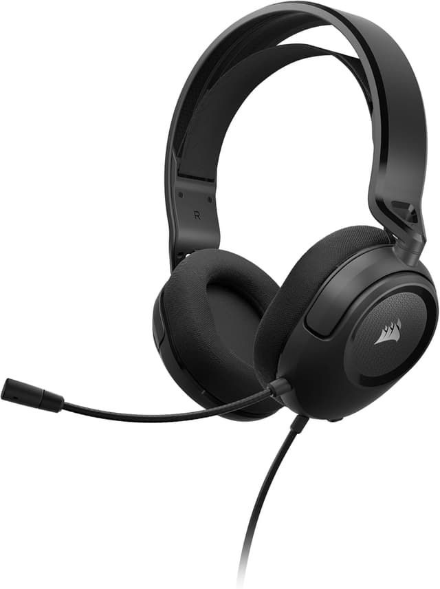 Detalle de Corsair HS35 v2 Carbon wired gaming headset