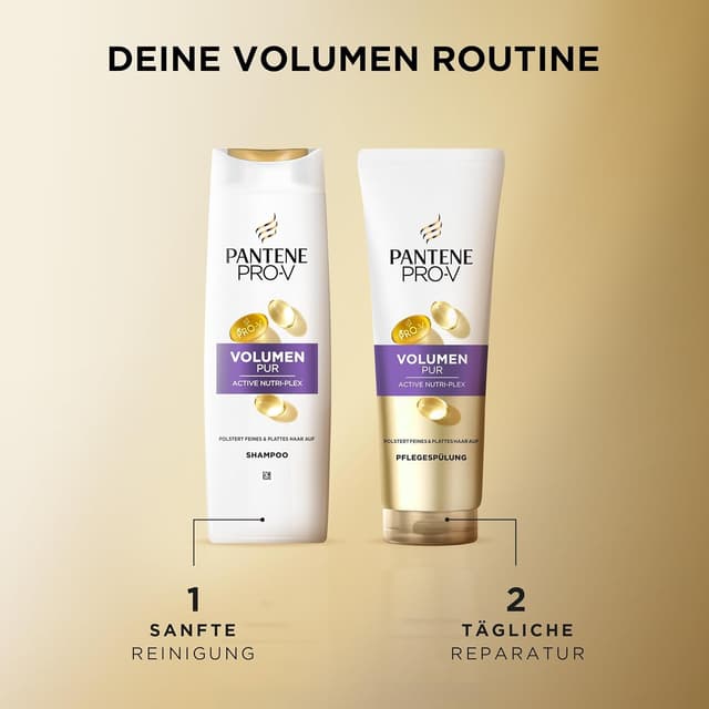 Thumbnail 3 de Pantene Pro-V Volumen Pur Shampoo Duo Pack 2x500 ml