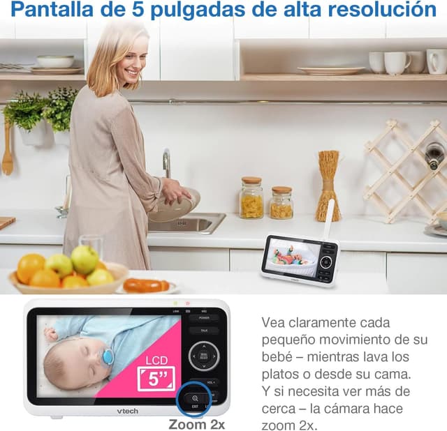 Thumbnail 3 de VTech VM350 monitor de bebé 5" 📷