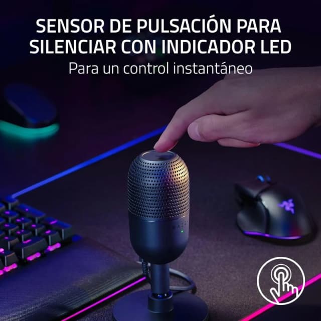 Thumbnail 2 de Razer Seiren V3 Mini micrófono condensador para streaming 🎙