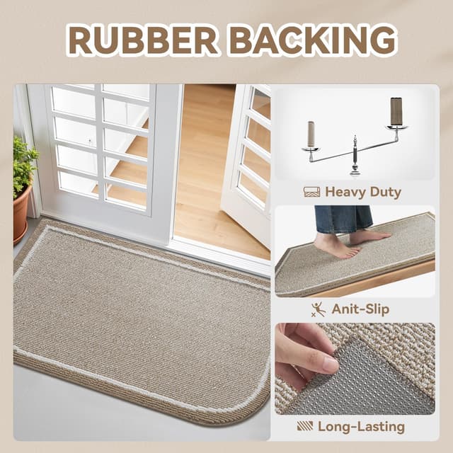 Thumbnail 5 de SIXHOME Zerbino ingresso 40×60 cm antiscivolo, lavabile