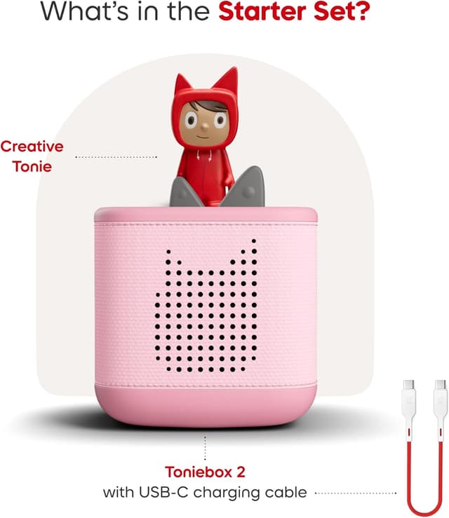 Detalle de Tonies Cloud Pink Toniebox 2 starter set