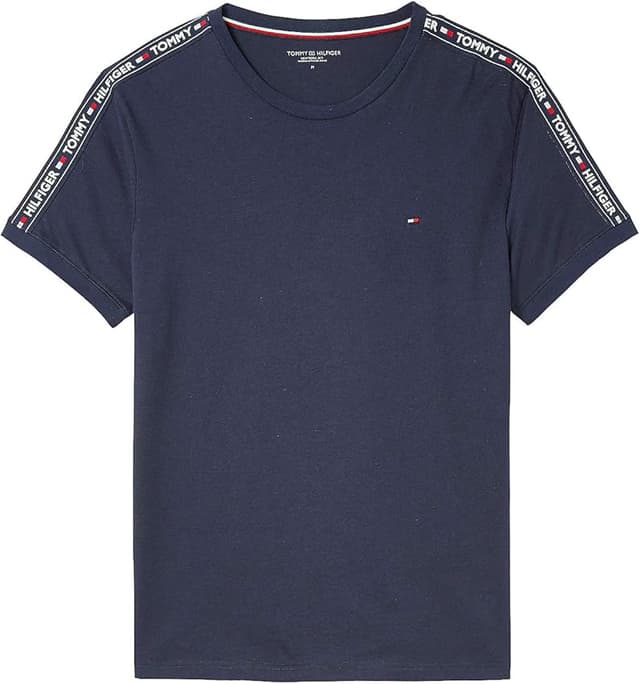 Detalle 2 de Tommy Hilfiger camiseta hombre azul talla M
