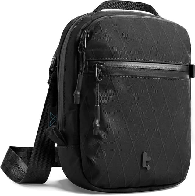 Detalle de tomtoc Borsa a Tracolla Antifurto Aviator-T37 con protezione RFID e zip bloccabile
