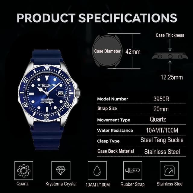 Thumbnail 5 de Stuhrling Original Dive Watch 42 mm