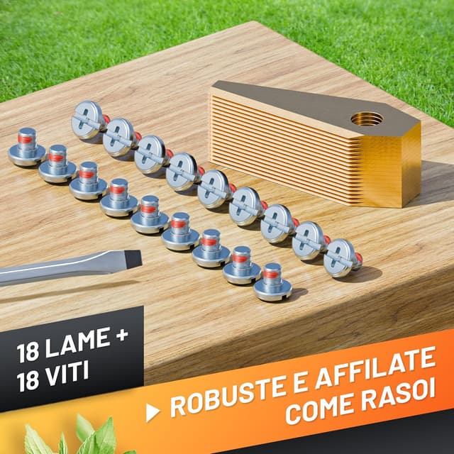 Thumbnail 4 de GRÜNTEK 18 lame per robot Bosch