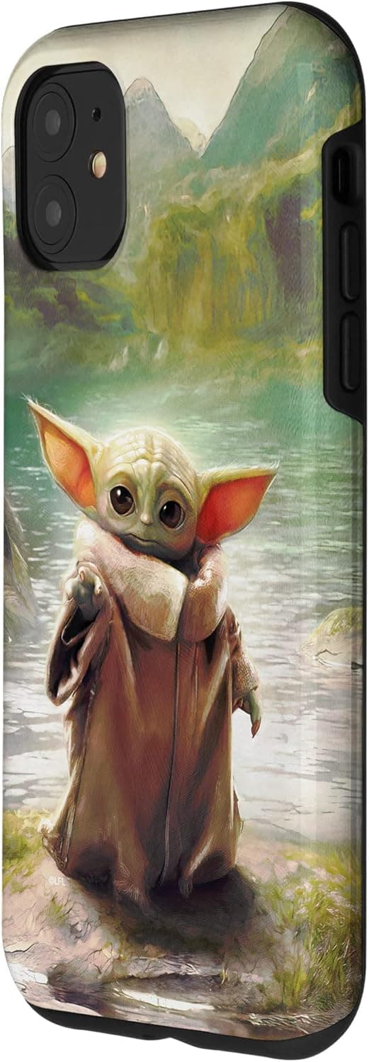 Detalle 2 de Coque iPhone 11 Star Wars Grogu Force