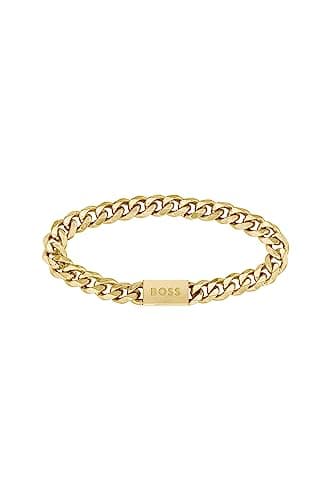 Detalle de BOSS 1580403M Pulsera cadena oro amarillo ⛓