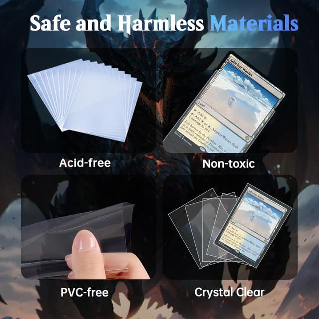 Detalle 2 de 600ct Perfect Fit card sleeves 64x89mm