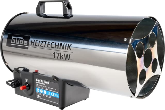 Thumbnail 2 de Güde 85006 Générateur d'air chaud à gaz inox 1,5 m tuyau