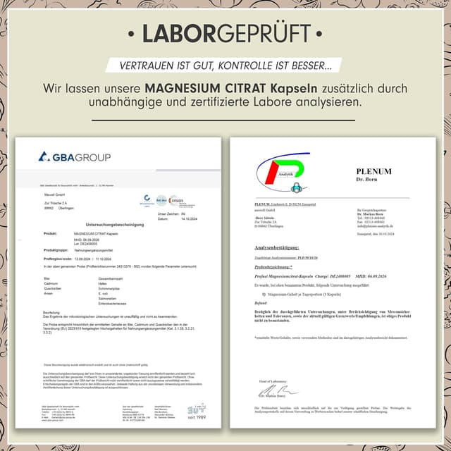 Thumbnail 4 de Magnesiumcitrat Kapseln 375 mg hochdosiert