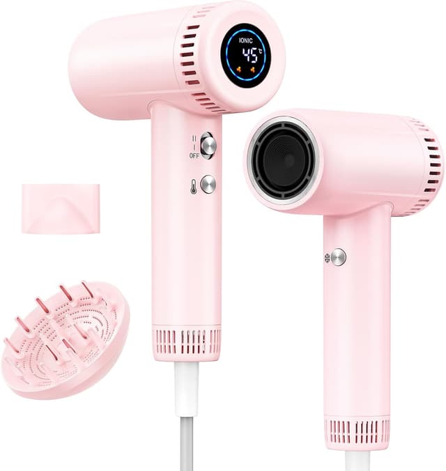 Detalle de Haokoo Phon Capelli Professionale 160.000 RPM 💇♀